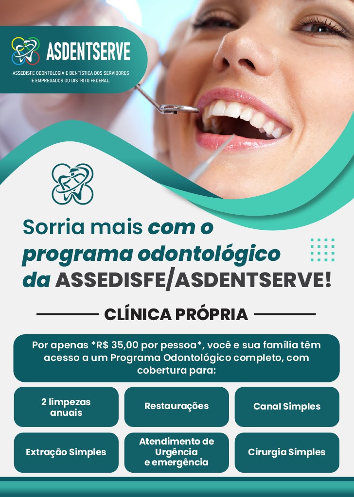 Flyer ASDENT - Cobertura e Adesão